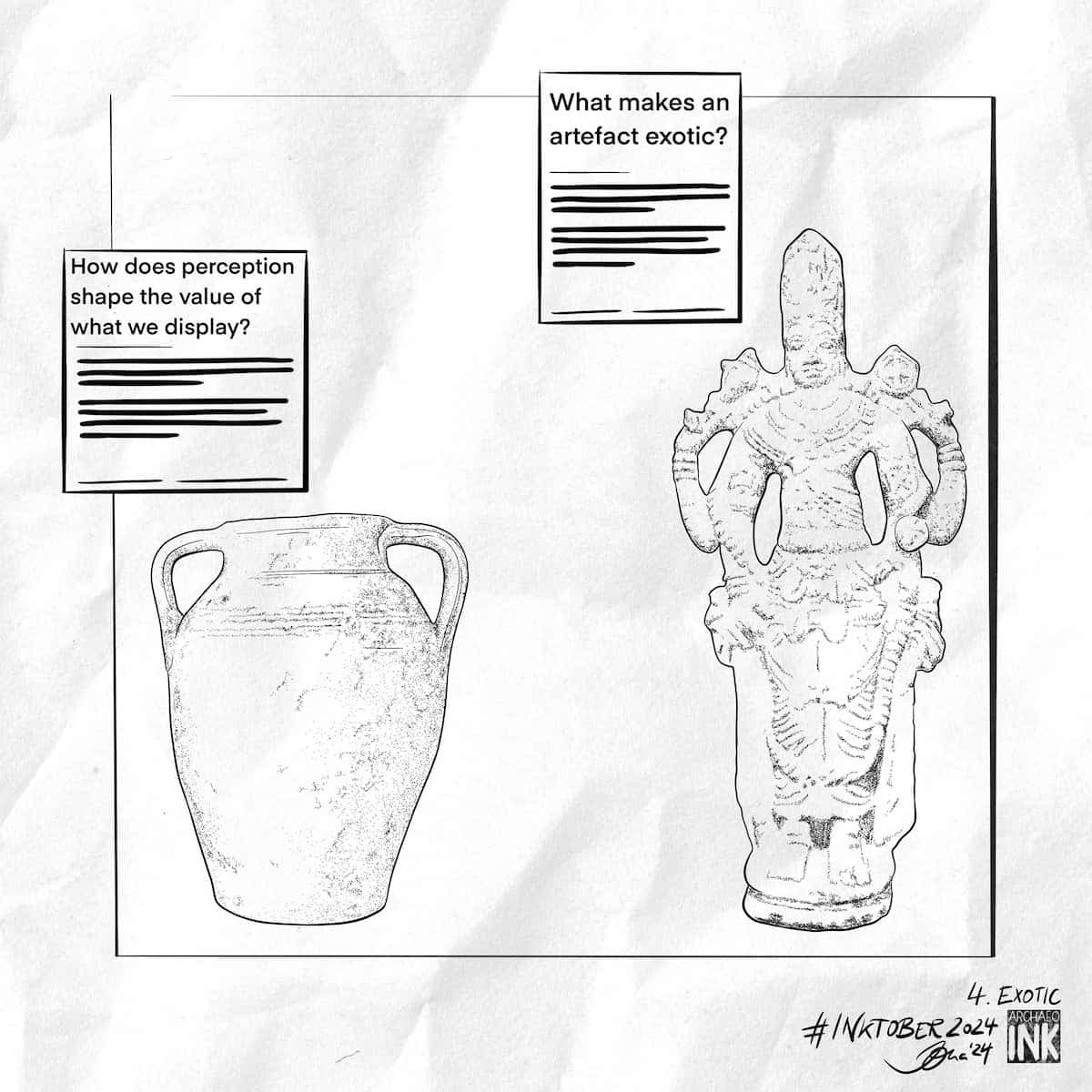 Figure 4: Exotic prompt Inktober 2024 by Jona Schlegel.