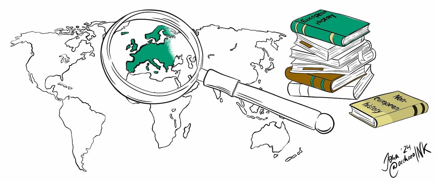 Figure 3: Illustration of Eurocentric Bias by Jona Schlegel.